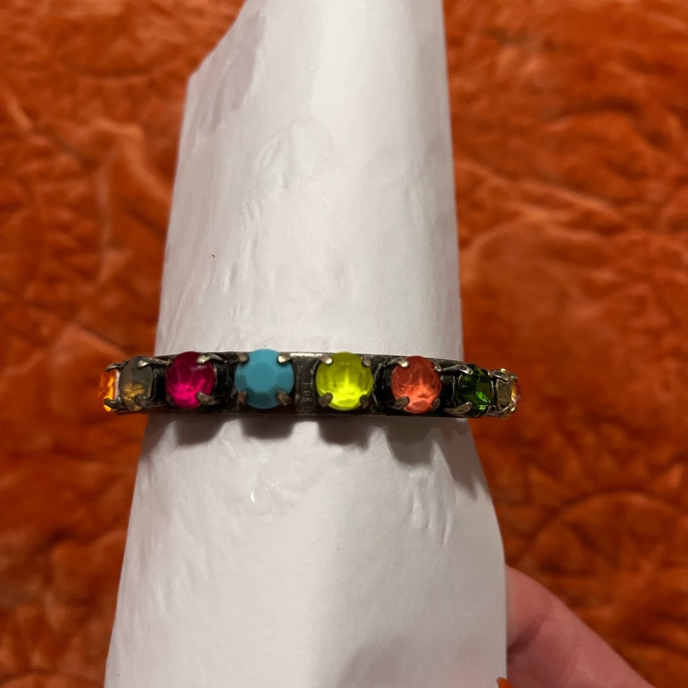 Elegant Multicolor Gemstone Bracelet